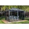 Gazebo Sojag Ventura II 10x12 Pieds Toit Acier – Image 2