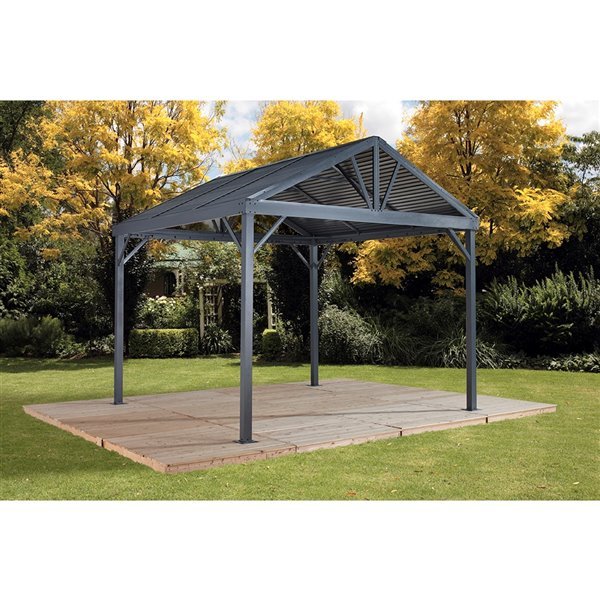 Gazebo Sojag Sanibel 8x8 Pieds Toit Acier | Gazebo Gatineau