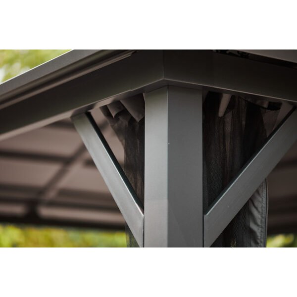 Spécial Gazebo Style Selections 10x12 Pieds Toit Acier  INSTALLATION INCLUSE – Image 3